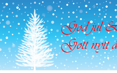 God jul och Gott nytt år önskar vi från Zert!